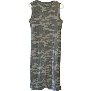 Universal Thread Sleeveless Maxi Dress Camo Casual Tank Dress